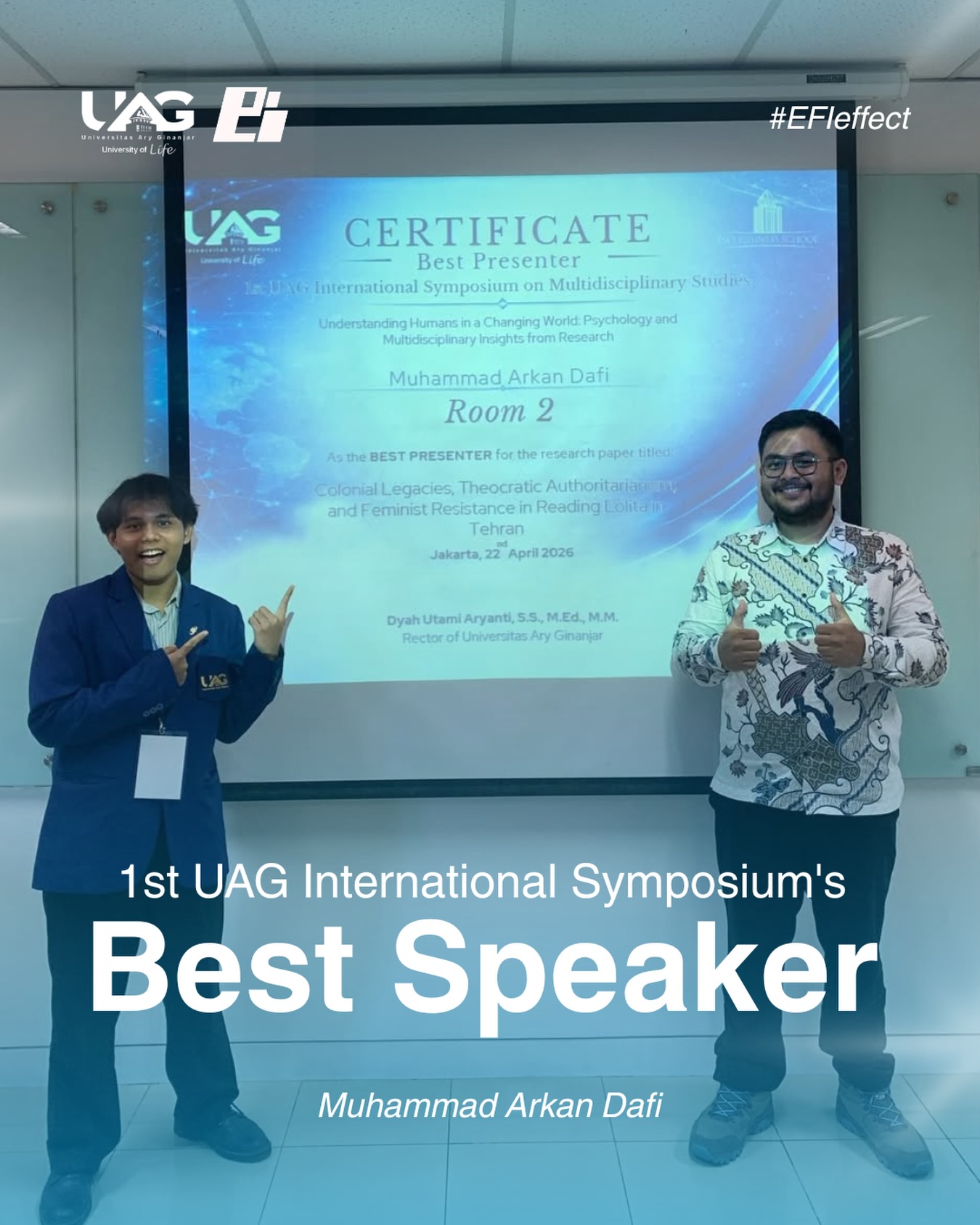 Best Speaker International Symposium